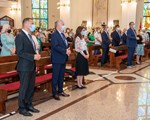 Slika Mons. Giorgio Lingua, apostolski nuncij u Republici Hrvatskoj, na proslavi Antunova u Čakovcu